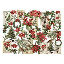 Load image into Gallery viewer, Embellishments: Tim Holtz Idea-Ology Layers Christmas Botanicals 40/Pkg-Botaniques De Noel