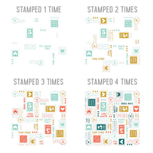 Load image into Gallery viewer, Turnabout™ Products: Concord & 9th-Postmarked Turnabout™ Stamp Set