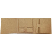 Load image into Gallery viewer, Scrapbooking: Graphic 45 Staples Trifold Waterfall Folio Album-Kraft