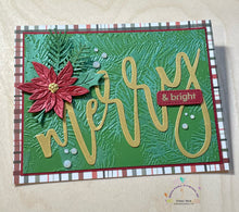 Load image into Gallery viewer, Stamp and Die Combo: Waffle Flower-Oversized Merry