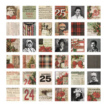 Load image into Gallery viewer, Embellishments: Tim Holtz Idea-Ology Collage Tiles-Christmas Noel 72/Pkg