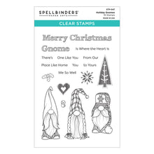 Load image into Gallery viewer, Stamps: Spellbinders-Holiday Gnomes