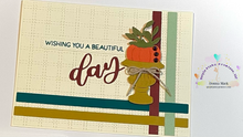 Load image into Gallery viewer, Dies: Concord & 9th-Double Stripe Card Front Die