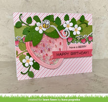 Load image into Gallery viewer, Dies: Lawn Fawn-Stitched Strawberry Frame