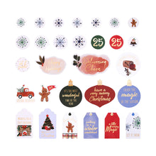 Load image into Gallery viewer, Embellishments: Spellbinders-WINTER WONDERLAND PRINTED DIE CUT SENTIMENTS