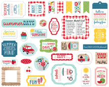 Load image into Gallery viewer, Embellishments: Echo Park-Ephemera Die Cut Cardstock Pack