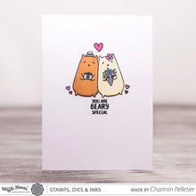 Load image into Gallery viewer, Stamp and Die Combo: Waffle Flower-Bear & Bird