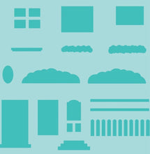 Load image into Gallery viewer, Stencils: Honey Bee Stamps-House Builder-House and Roof