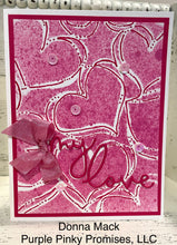 Load image into Gallery viewer, Stencils: Catherine Pooler-Scribbled Hearts Stencil