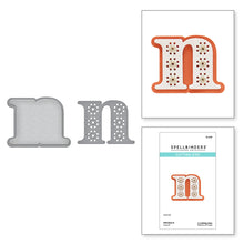 Load image into Gallery viewer, Dies: Stitched Etched Dies from the Stitched Alphabet Collection