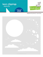 Load image into Gallery viewer, Stencils: Lawn Fawn-Nighttime Sky