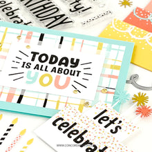 Load image into Gallery viewer, Stamps: Concord & 9th-All About Cake Stamp Set