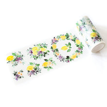 Load image into Gallery viewer, Embellishments: Lemons and Blueberries washi tape
