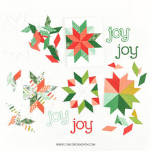 Load image into Gallery viewer, Dies: Concord & 9th-Poinsettia Quilt Top