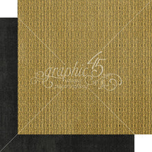 Load image into Gallery viewer, 12x12 Paper: Graphic 45 Double-Sided Paper Pad-Patterns & Solids-16/Pkg-Let It Bee