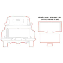 Load image into Gallery viewer, Stamps: Big Pickup Tailgate Stamp Set