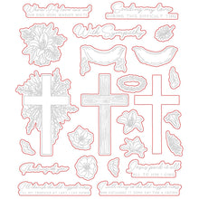 Load image into Gallery viewer, Stamps: Old Rugged Cross Stamp Set
