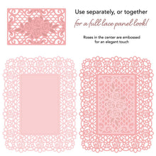 Load image into Gallery viewer, Dies: Honey Bee Stamps-Lace A2 Cover Plate | Honey Cuts