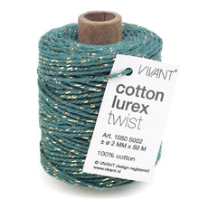 Load image into Gallery viewer, Twine:  Vivant Cotton and Lurex Twine