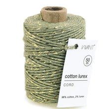 Load image into Gallery viewer, Twine:  Vivant Cotton and Lurex Twine