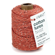 Load image into Gallery viewer, Twine:  Vivant Cotton and Lurex Twine