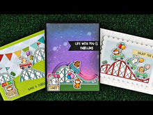 Load and play video in Gallery viewer, Dies: Lawn Fawn-Coaster Critters Slide On Over Add-On