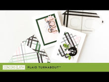 Load and play video in Gallery viewer, Stamps: Concord & 9th- Plaid Turnabout™ Stamp