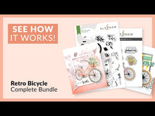 Load and play video in Gallery viewer, Stamps: Altenew-Retro Bicycle