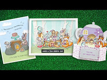 Load and play video in Gallery viewer, Stamps: Lawn Fawn-Tea-rrific Day