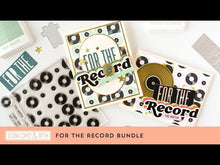 Load and play video in Gallery viewer, Stamps: Concord & 9th-For the Record Stamp Set