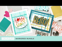 Load and play video in Gallery viewer, Dies: Concord & 9th-Markered Messages Dies