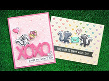 Load and play video in Gallery viewer, Dies: Lawn Fawn-Quilted Heart Backdrop-Portrait