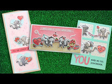 Load and play video in Gallery viewer, Stamps: Lawn Fawn-Scent With Love Add-On