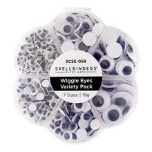 Load image into Gallery viewer, Embellishments: Spellbinders-Wiggle Eyes Variety Pack
