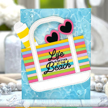 Load image into Gallery viewer, Stamp and Die Combo: Waffle Flower-Beach Tote Combo
