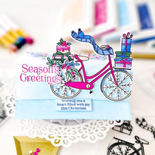 Load image into Gallery viewer, Stamps: Pinkfresh Studio-Holiday Bicycle
