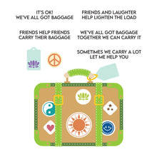 Load image into Gallery viewer, Stamp and Die Combo: Spellbinders-Retro Suitcase and Sentiments
