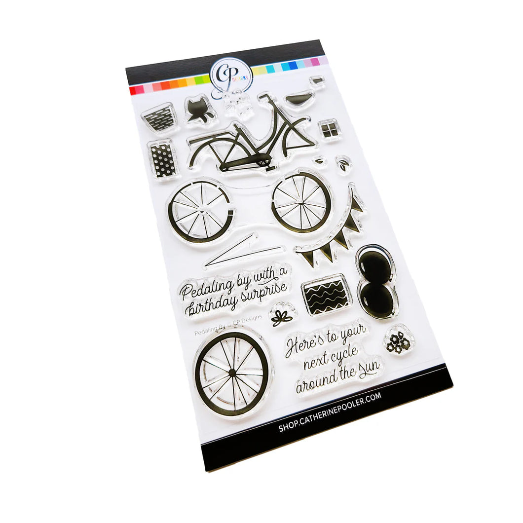 Stamps: Catherine Pooler Designs-Pedaling By