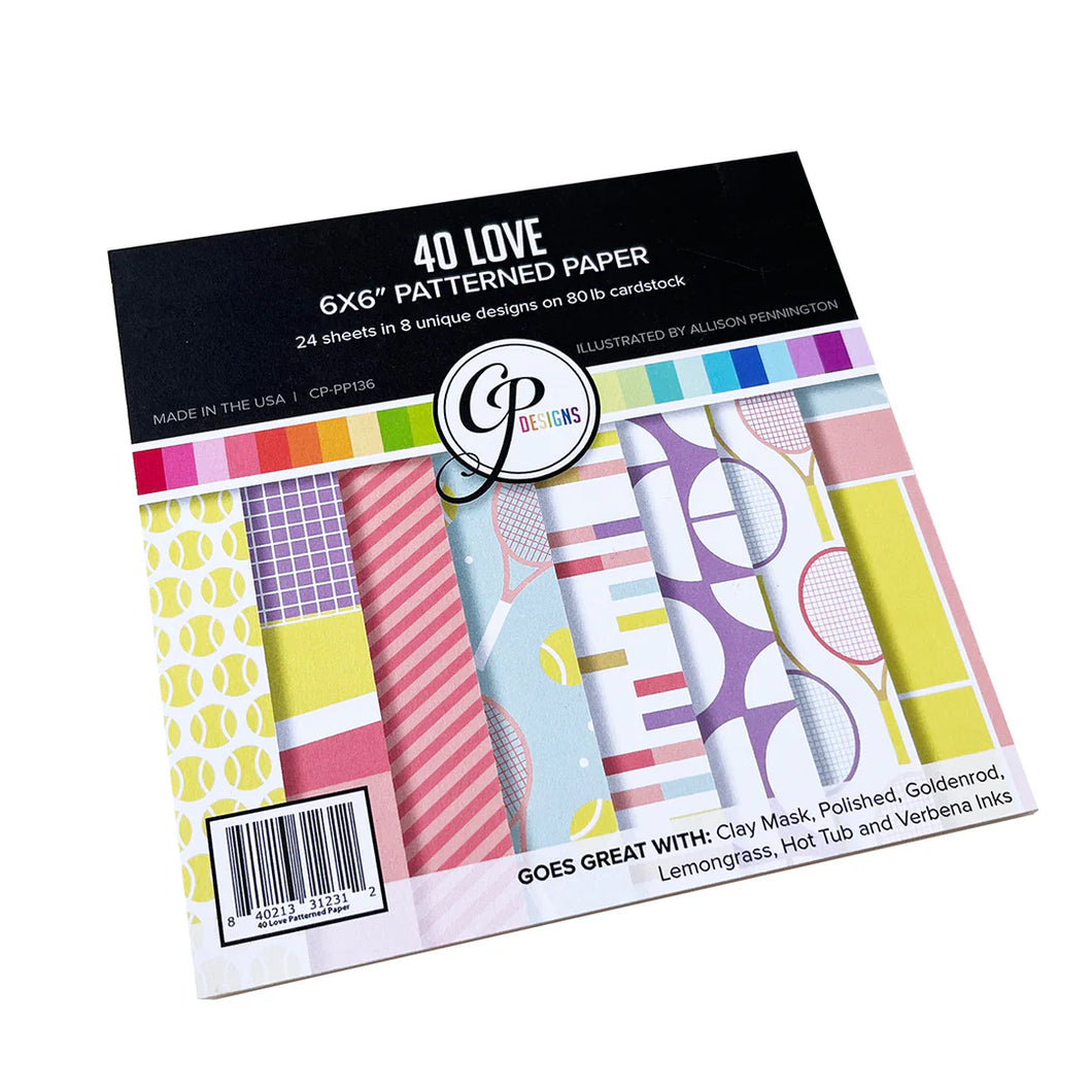 6x6 Paper: Catherine Pooler Designs-40 Love