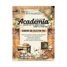 Load image into Gallery viewer, Specialty Paper: 49 And Market Collection Pack 6&quot;X8&quot;-Academia
