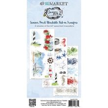 Load image into Gallery viewer, Embellishments: 49 and Market-Summer Porch Blendable Rub-on Transfer Set
