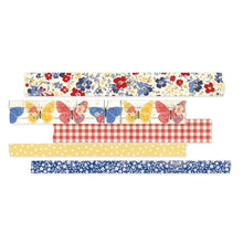 Load image into Gallery viewer, Embellishments: Simple Vintage Linen Market Washi Tape-5/Pkg
