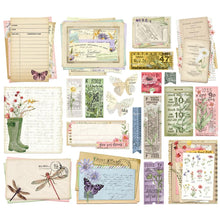 Load image into Gallery viewer, Embellishments: Simple Vintage Meadow Flowers Ephemera
