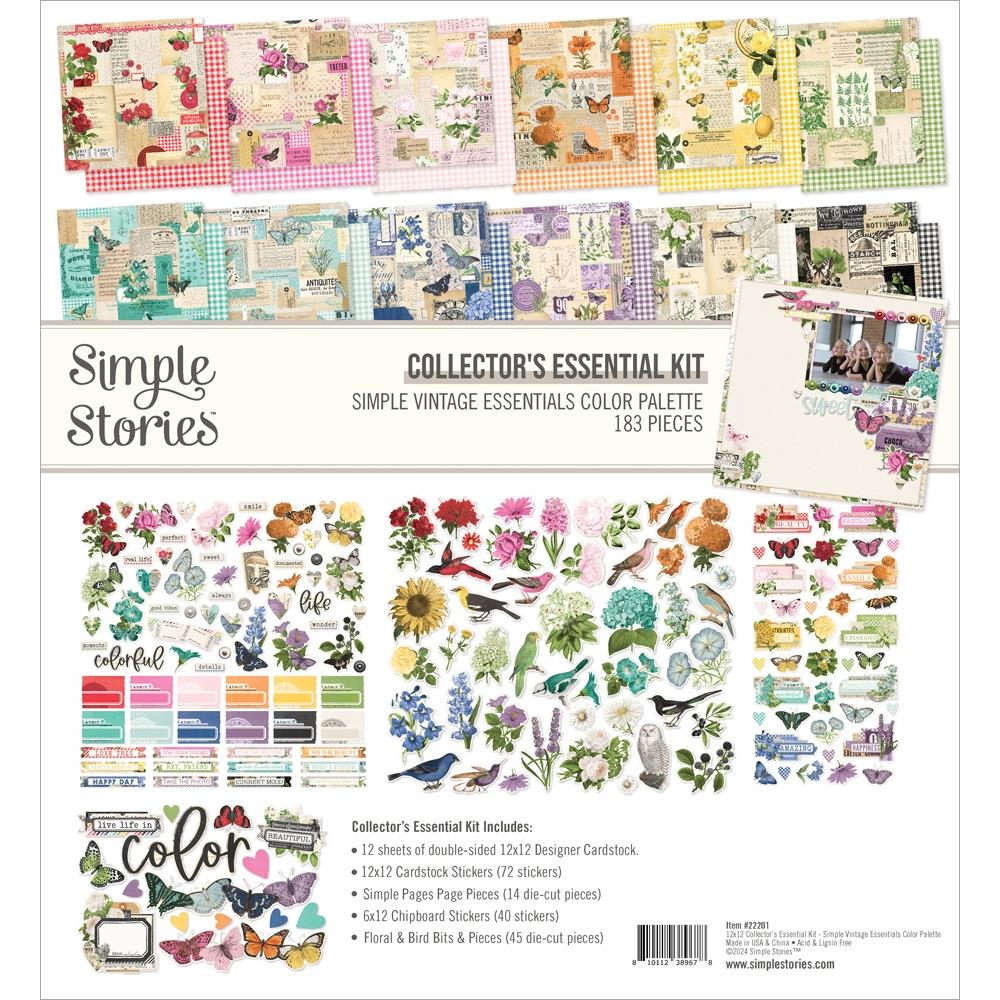 Scrapbooking Kits: Simple Stories Collector's Essential Kit 12