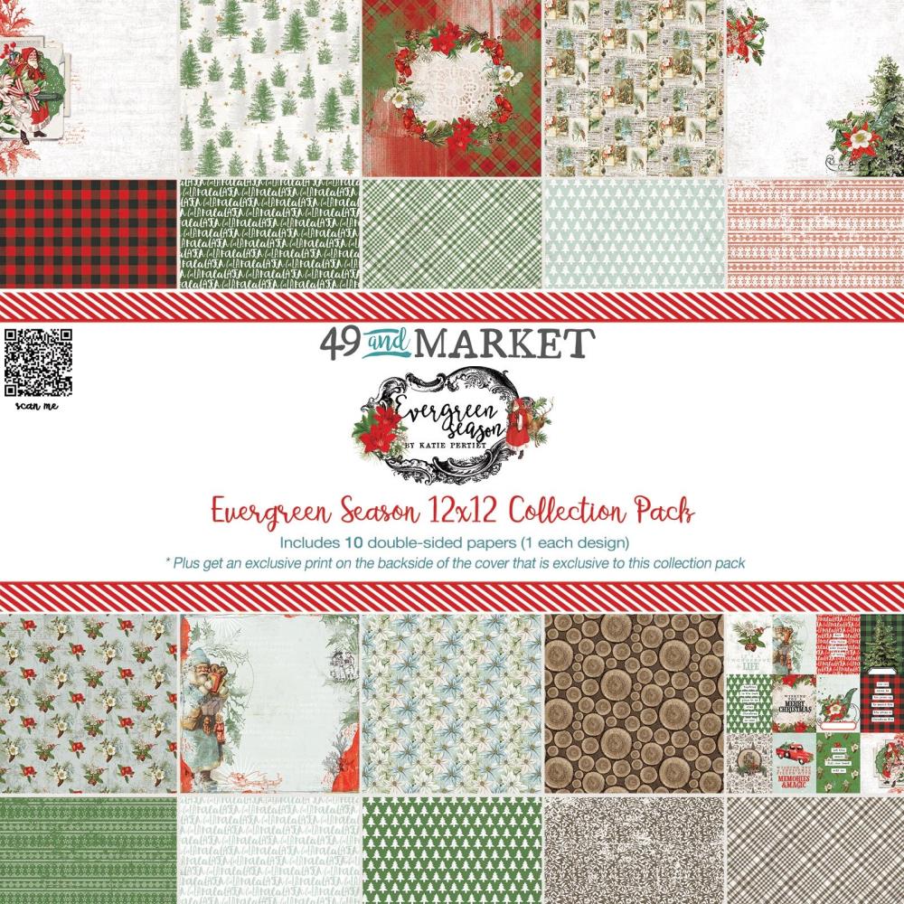 12x12 Paper: 49 & Market Collection Pack 12