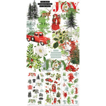 Load image into Gallery viewer, Embellishments: 49 And Market-Evergreen Season Essentials Rub-On Transfers
