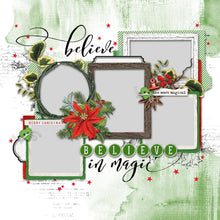 Load image into Gallery viewer, Scrapbooking Kits: 49 And Market-Evergreen Season Page Kit
