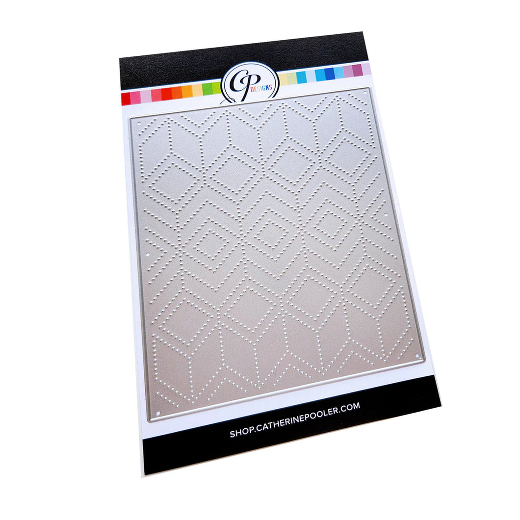 Dies: Catherine Pooler Designs-Chevron Shuffle Cover Plate Die