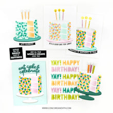 Load image into Gallery viewer, Stamps: Concord &amp; 9th-CUT THE CAKE STAMP SET
