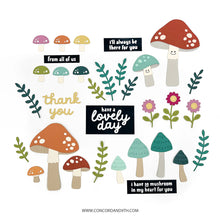 Load image into Gallery viewer, Stamps: Concord &amp; 9th- Mushroom Medley Stamp Set
